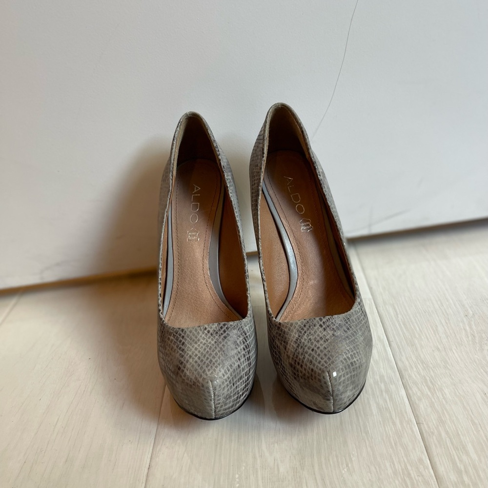 Aldo Snake Skin Pumps
